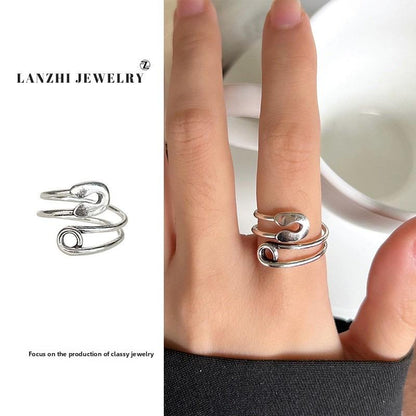Abstract Swirl Adjustable Ring
