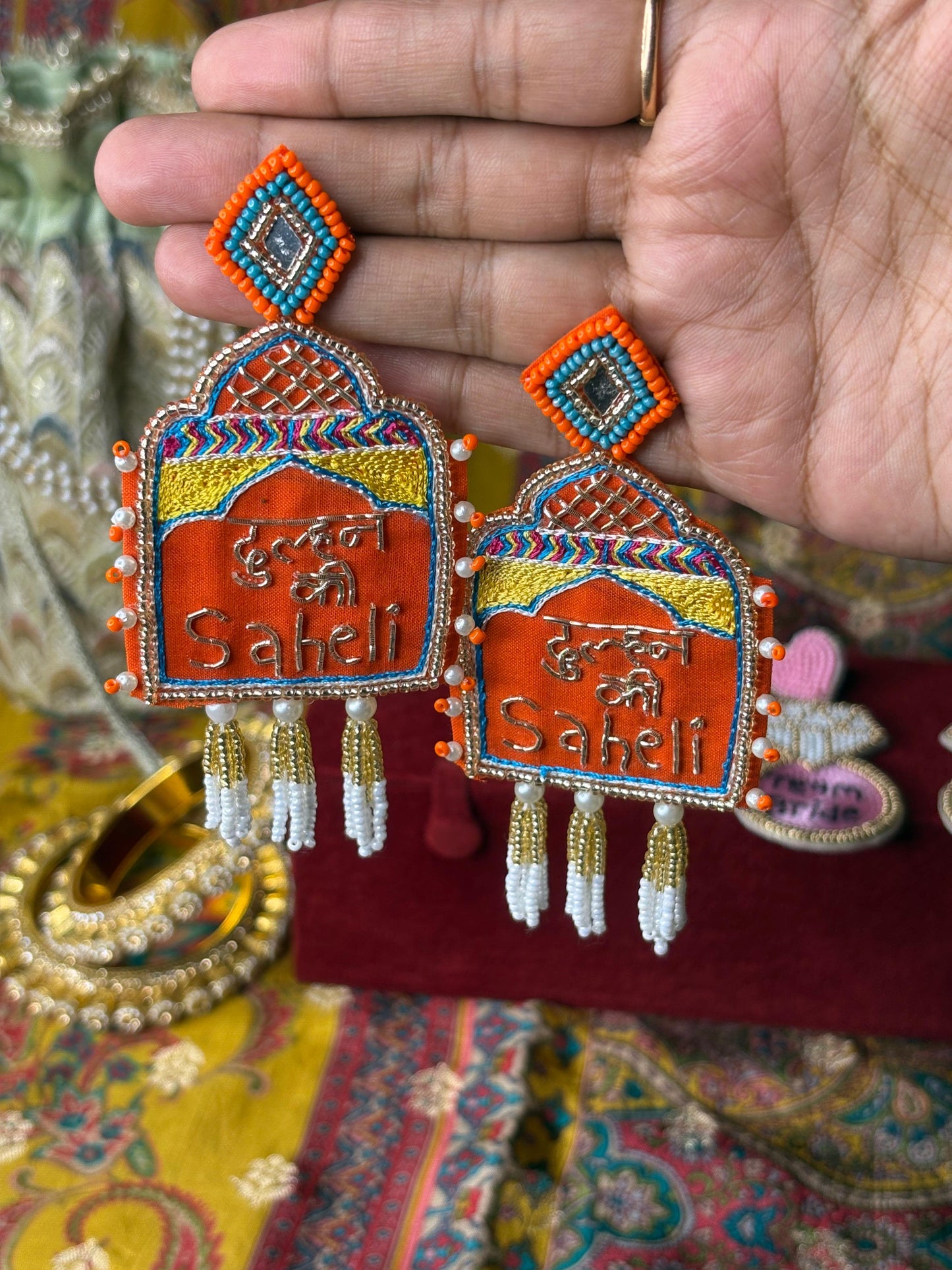 Dulhan Ki Saheli Handmade Earrings