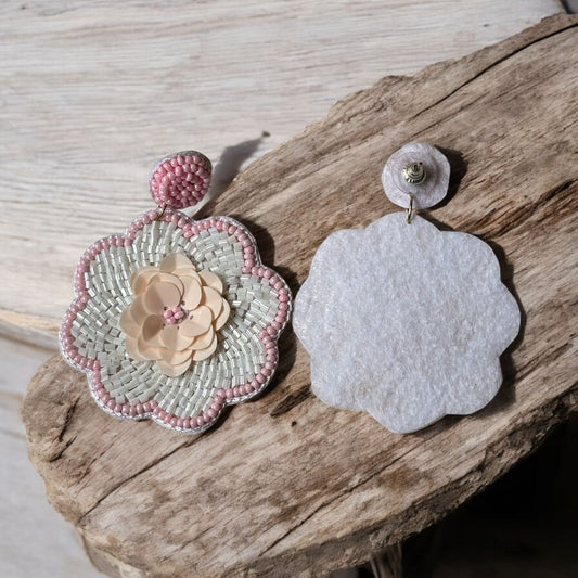 Flower Handmade Earrings