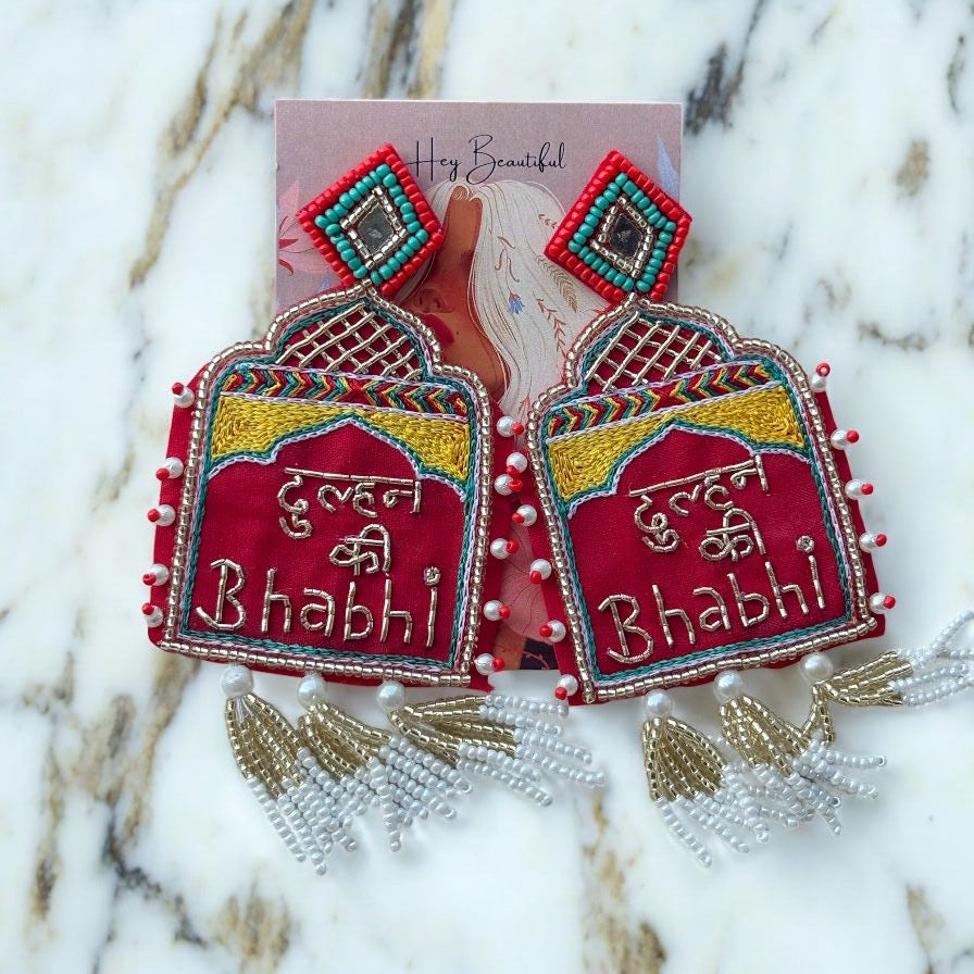 Dulhan Ki Bhabhi Handmade Earrings