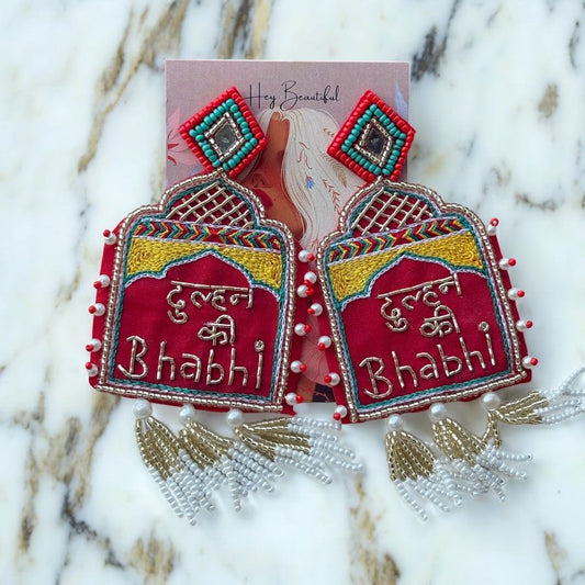 Dulhan Ki Bhabhi Handmade Earrings