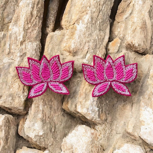 Lotus Handmade Earrings