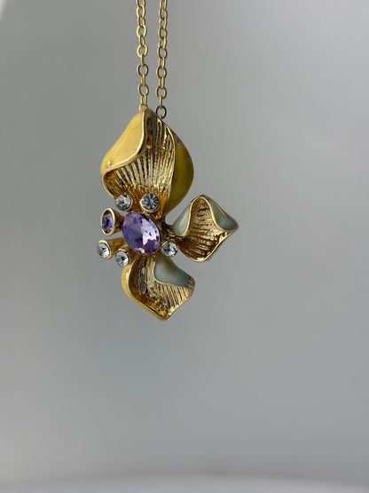 Anti Tarnish Multicolour Pendant Set