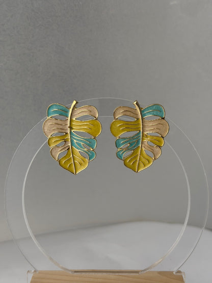 Gold Leaf Earrings
