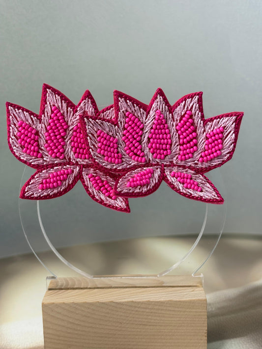 Lotus Handmade Earrings