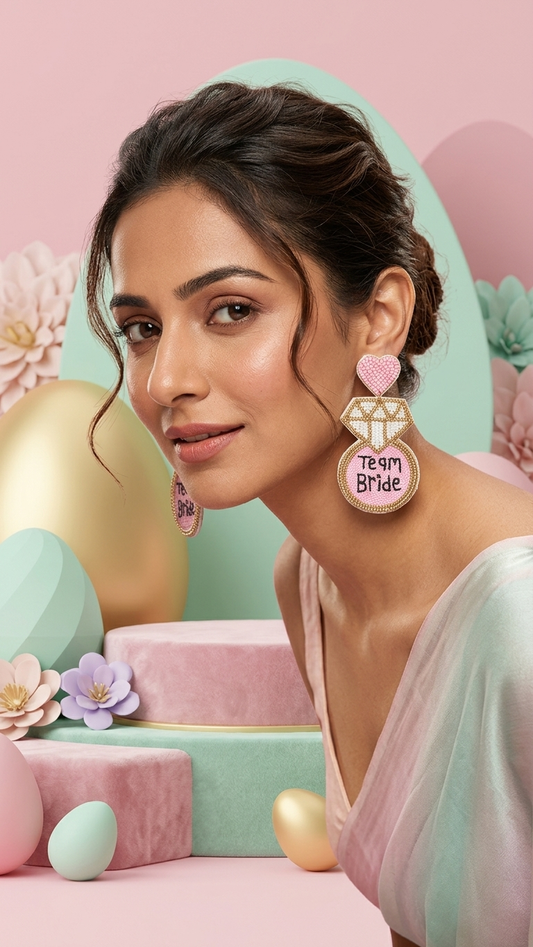 Team Bride Handmade Earrings