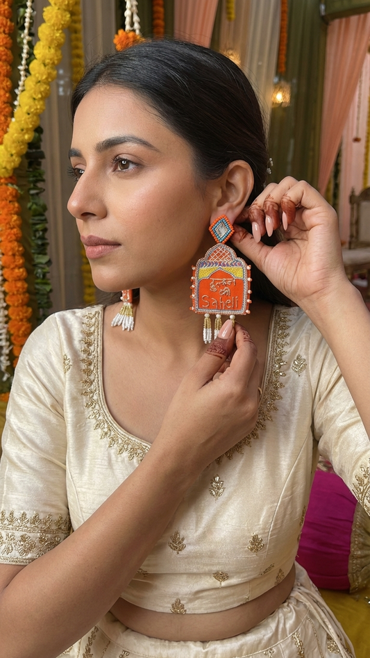 Dulhan Ki Saheli Handmade Earrings