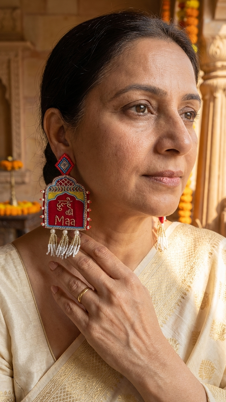 Dulhe Ki Maa Handmade Earrings