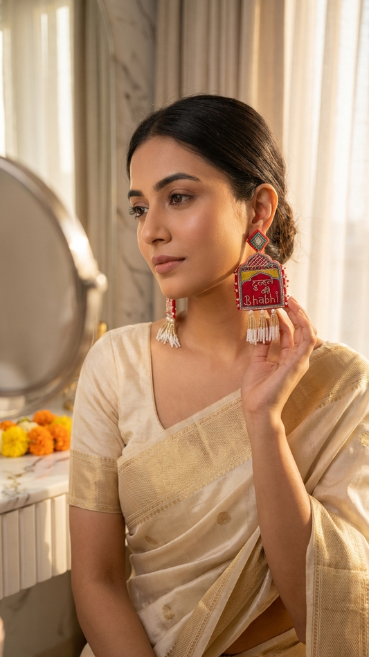 Dulhe Ki Bhabhi Handmade Earrings