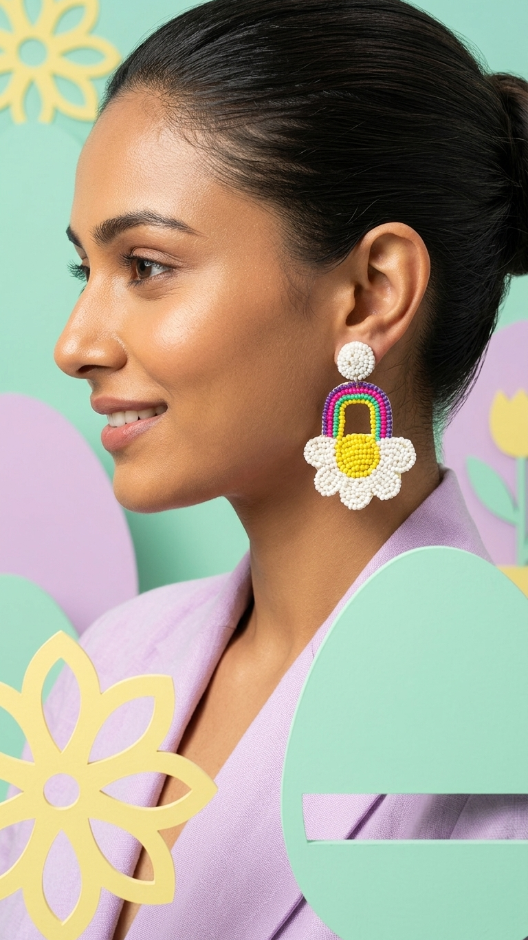 POP Beaded Earrings