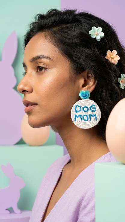 DoG MoM Beaded Earrings