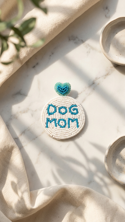 DoG MoM Beaded Earrings