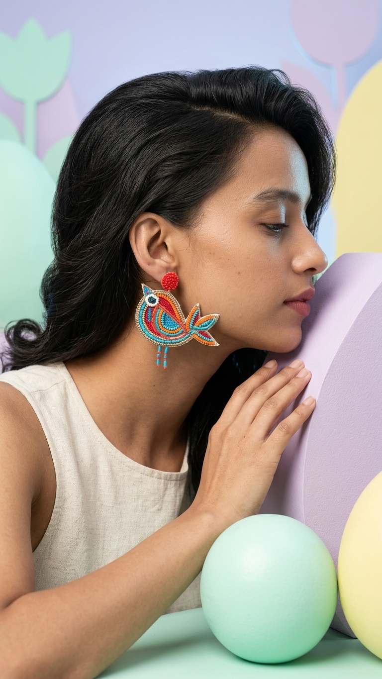 Bird Handmade Earrings