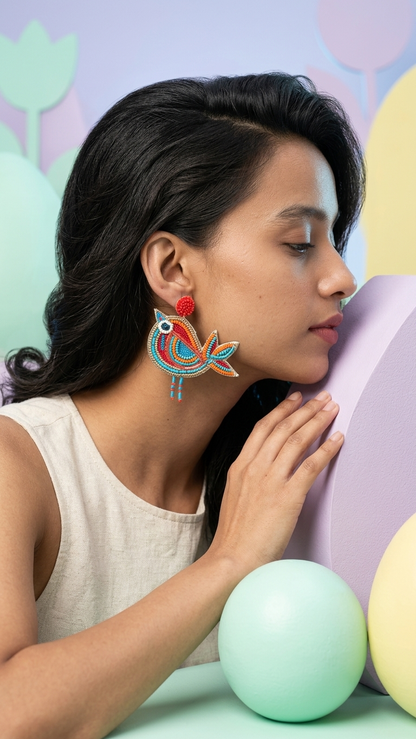 Bird Handmade Earrings