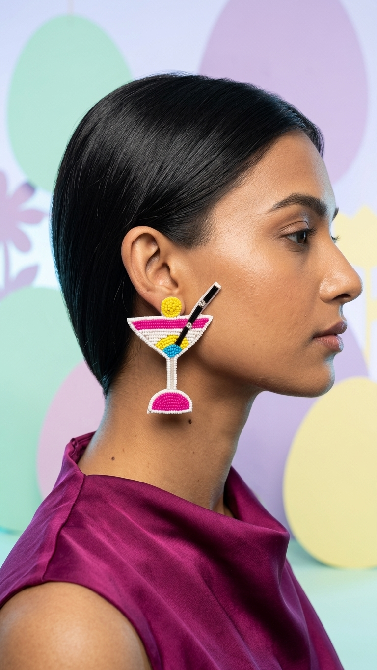 Mocktail Handmade Earrings
