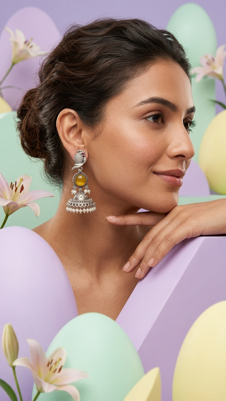 Bird Jhumka