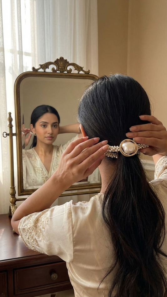 Pearl Empress Hair Tie