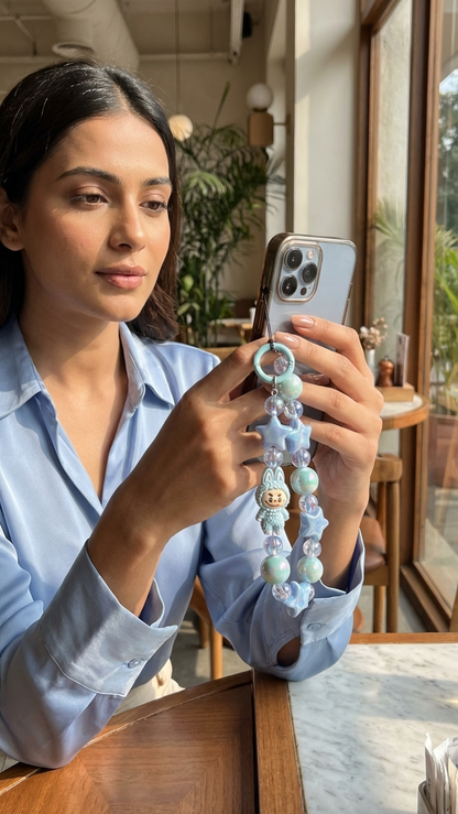 Phone Charms in Crystal Beads