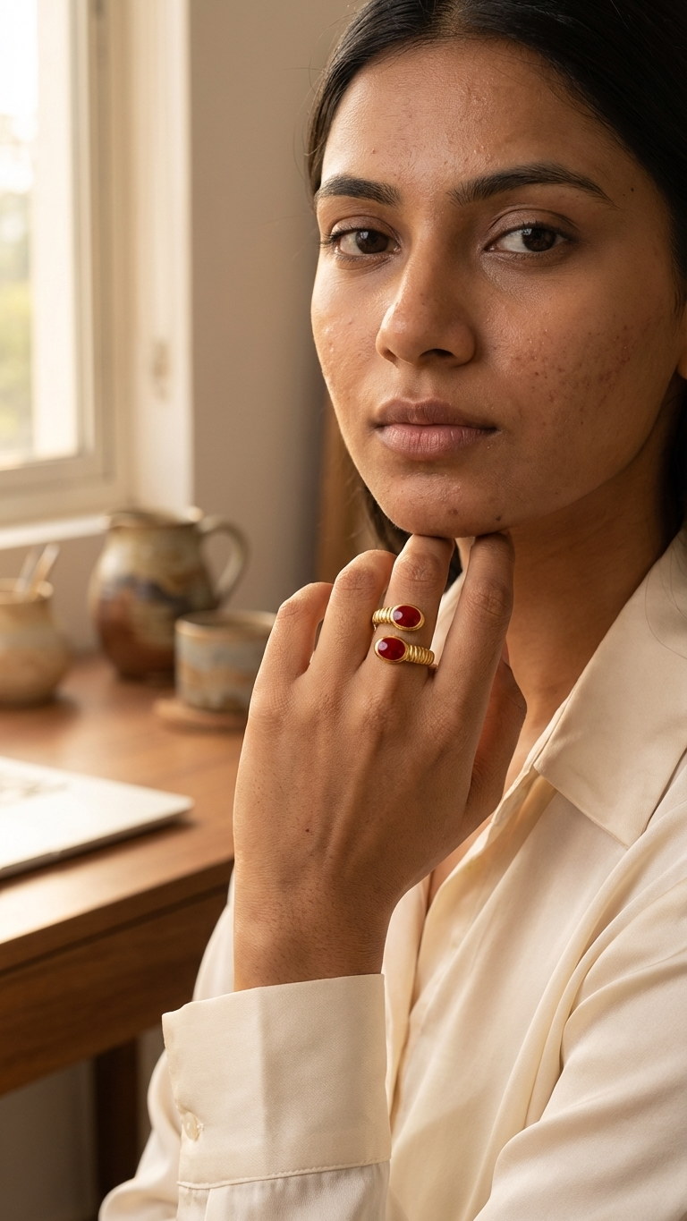 Dual Aura Adjustable Rings