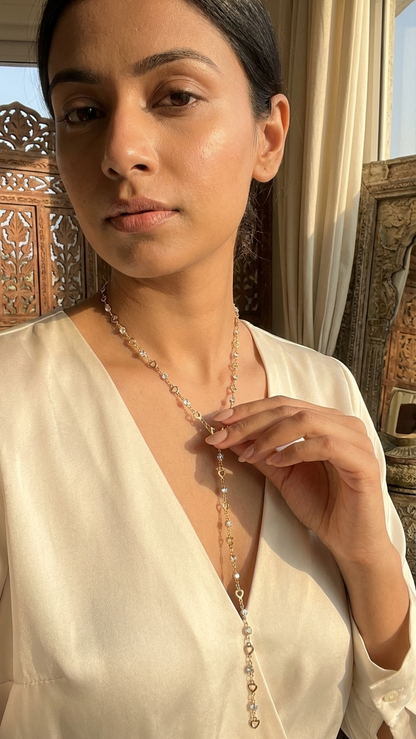 Celeste Charm Y-Necklace
