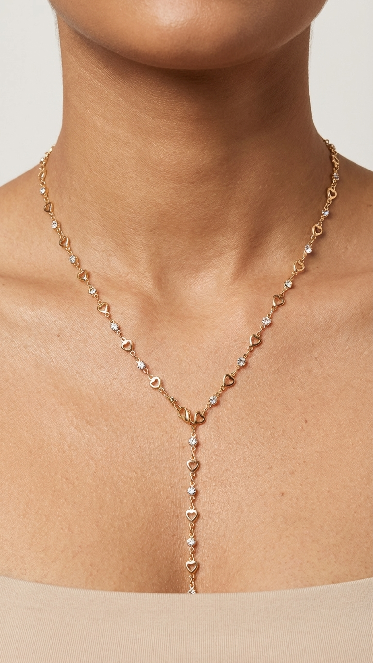 Celeste Charm Y-Necklace