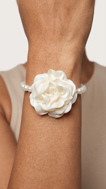 Pearl Rosy Bracelet