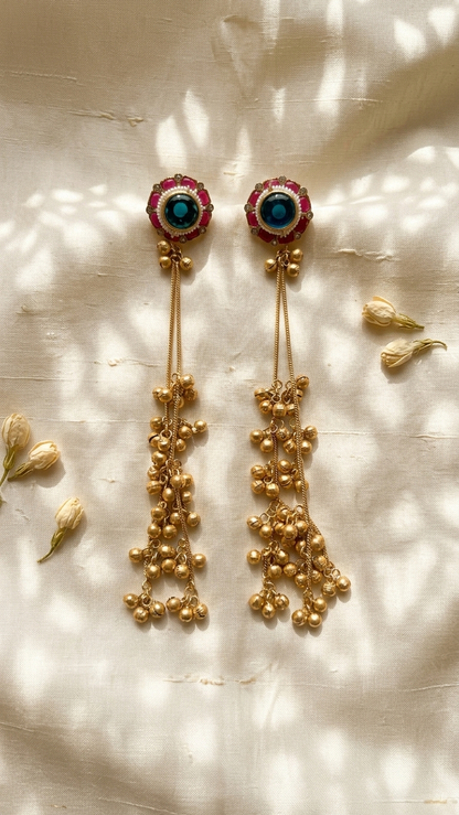 Royal Chand Tassel Earrings