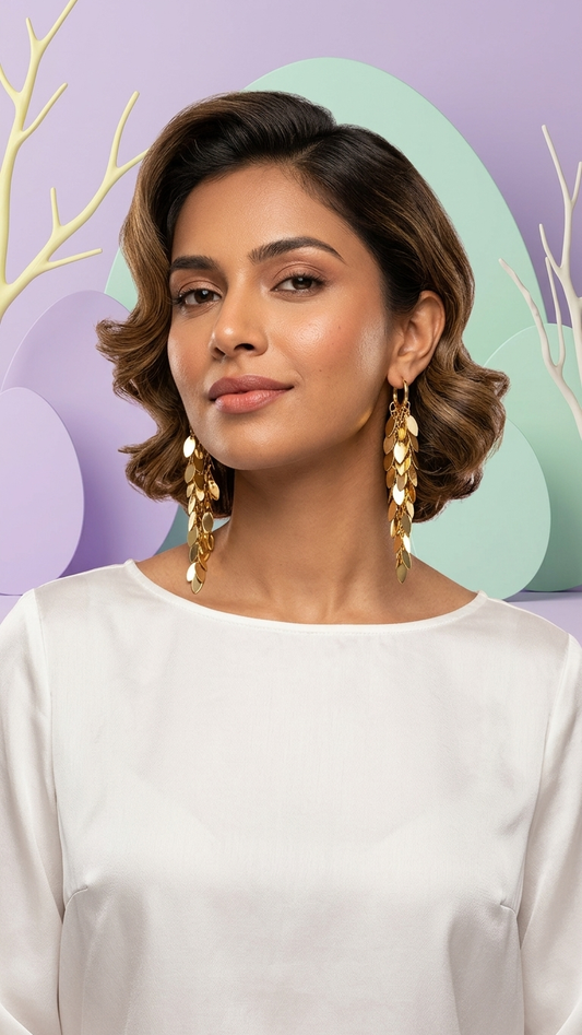 Anti Tarnish Dazzling Earrings