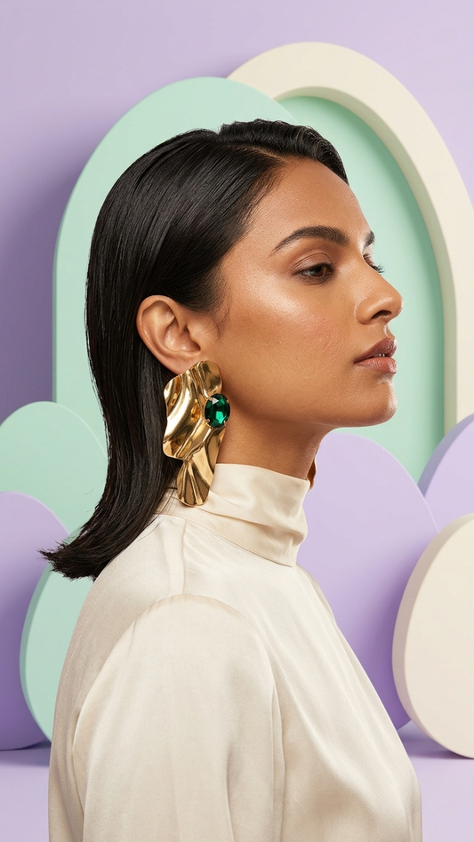 Emerald Earrings