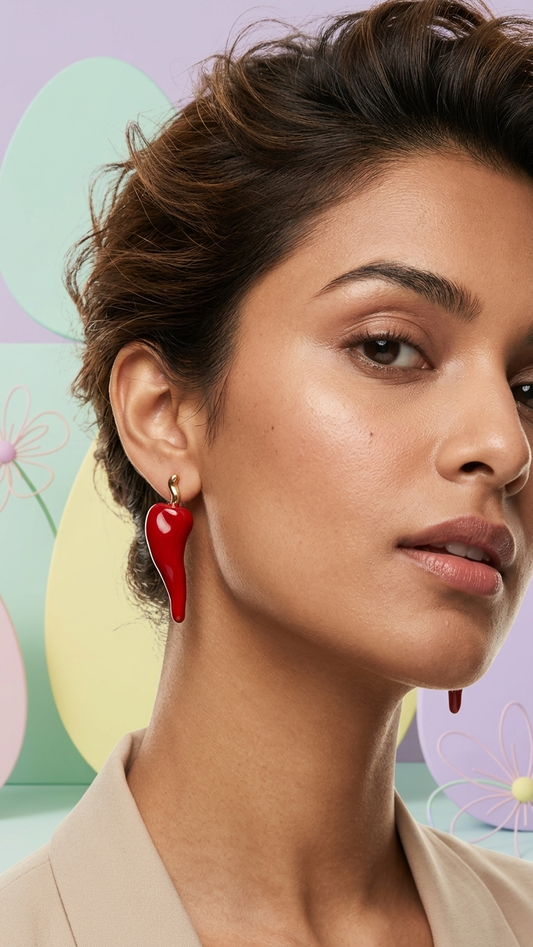 Scarlet Pepper Earrings