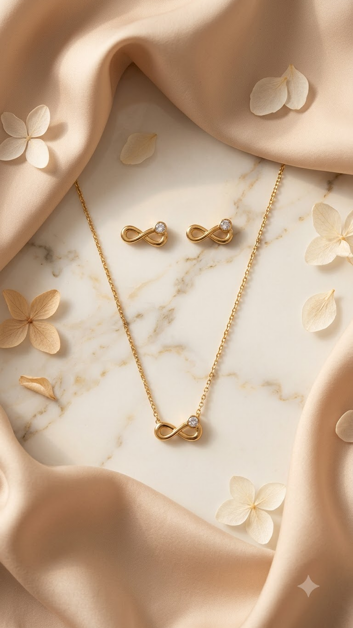 Infinity Pendant Set