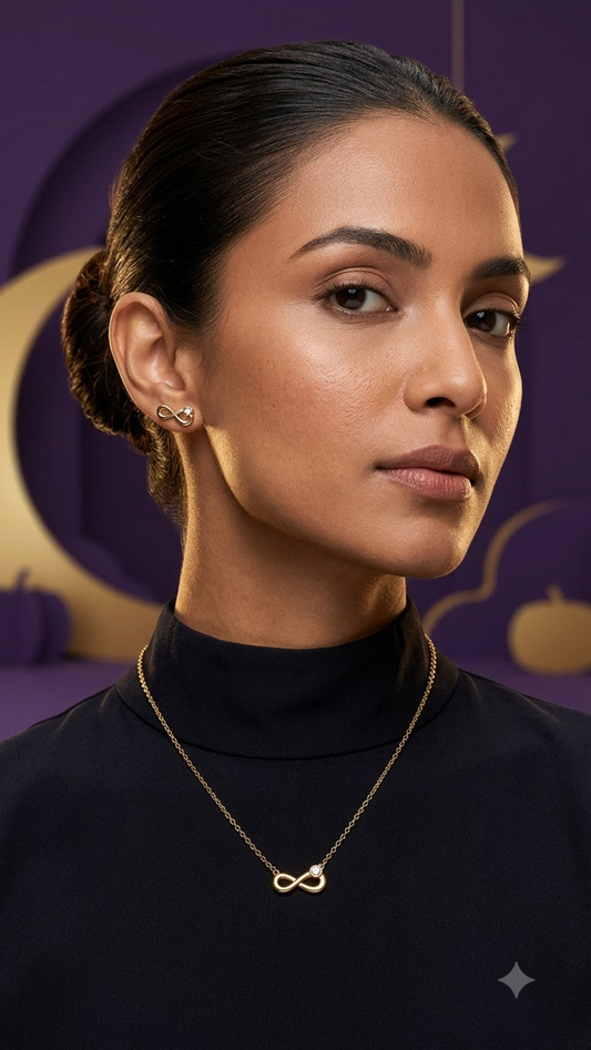 Infinity Pendant Set