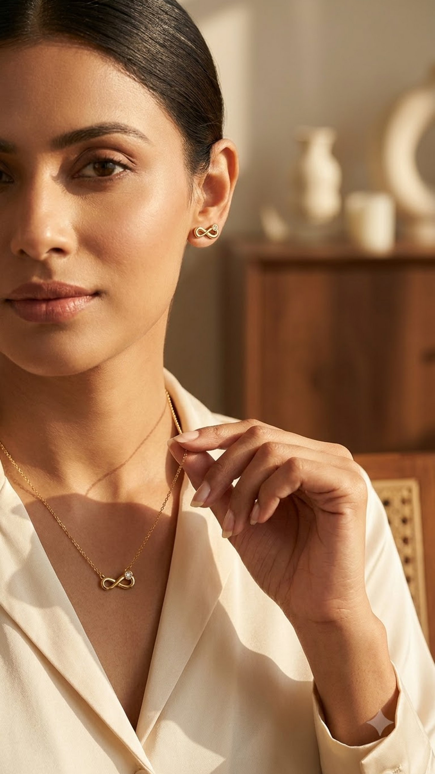 Infinity Pendant Set