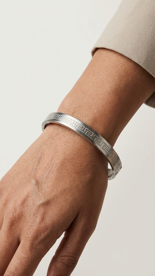 Stunning Silver Bracelet For Men