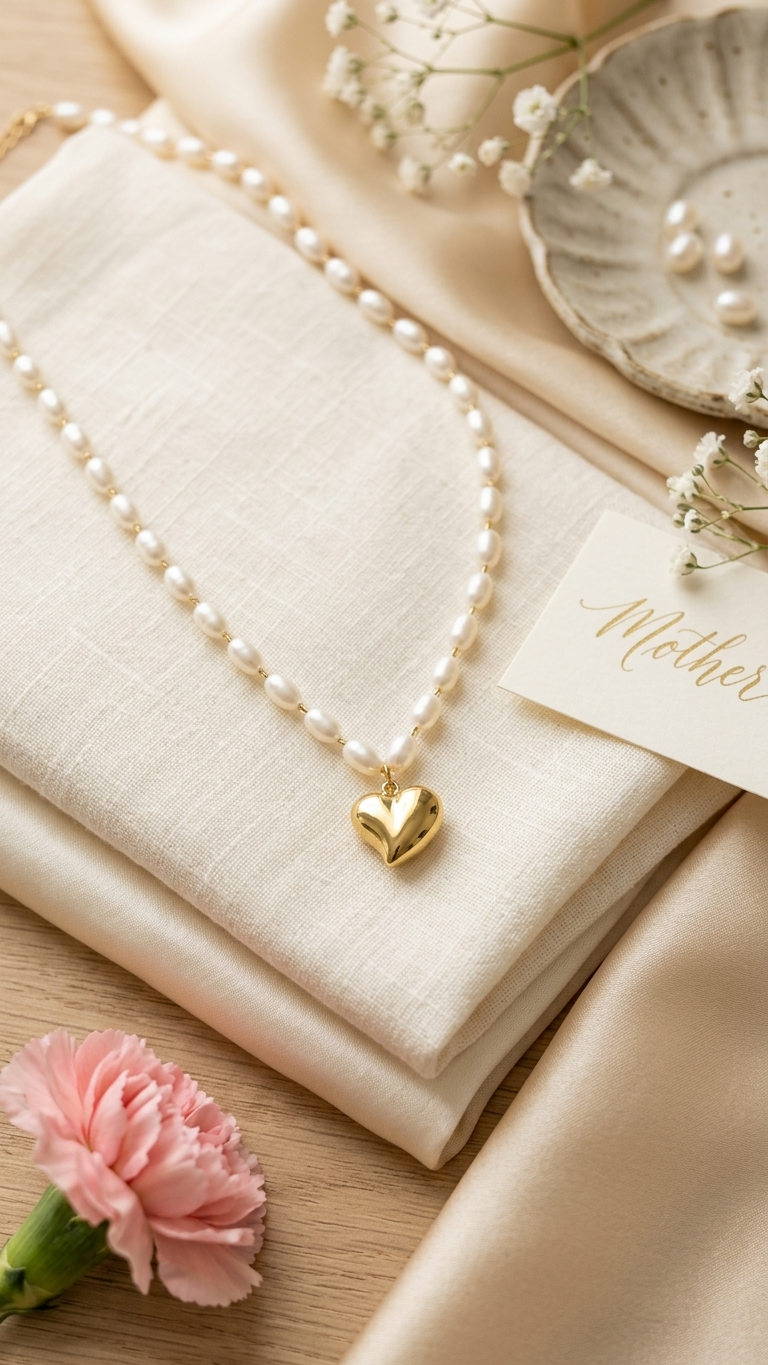 Pear Heart Pendant