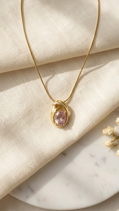 Ivory Blush Pendant