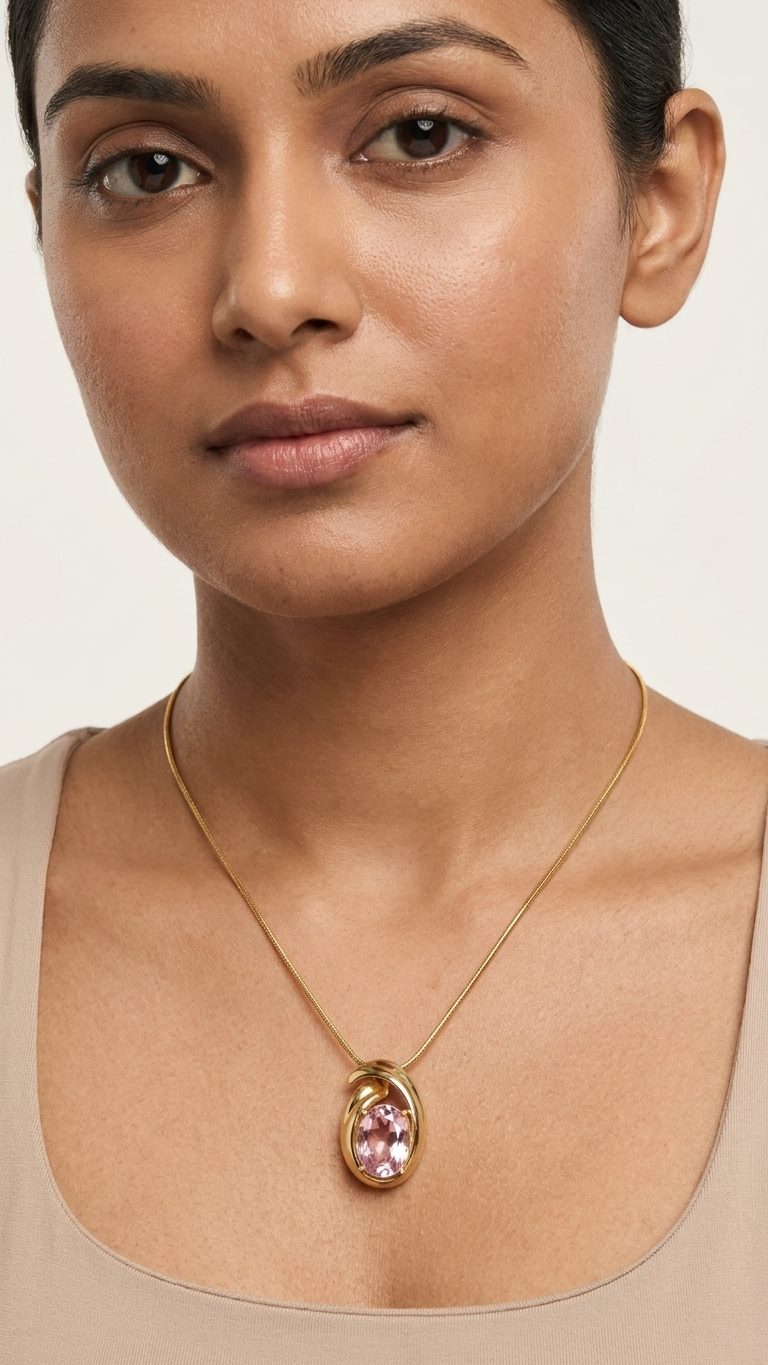 Ivory Blush Pendant