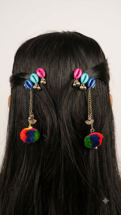 Festive Ghungroo Hair Pins