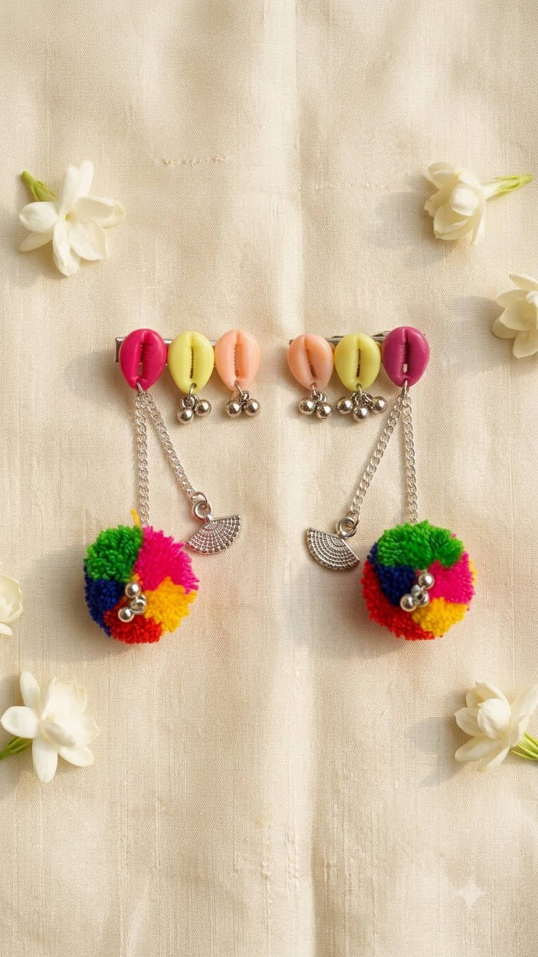 Festive Ghungroo Hair Pins