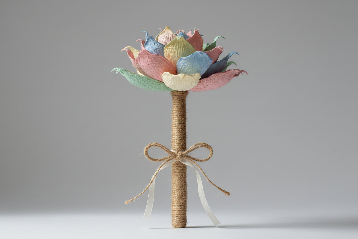 Handcrafted Flower Bouquets Banner